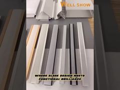 geführtes Aluminiumprofil