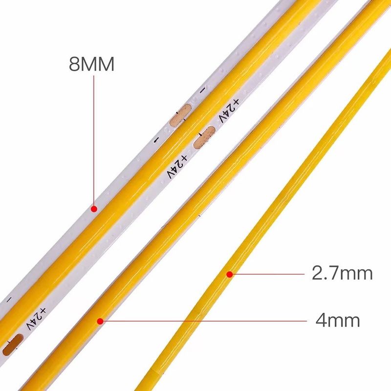 2700K-6500K 12V LED PFEILER Streifen 24V Chips Indoor Home Decor mit hoher Dichte