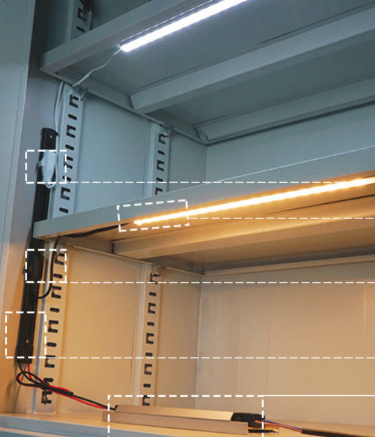 Bahn-Licht-Schienen-weißer Grey Black Power System Connect-Licht-Adapter des Magnet-12V 24V LED