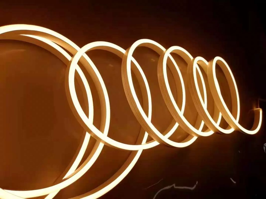 Hohe Helligkeit der Silikon-Neonröhre-LED des Streifen-1212 der Dekorations-24V 14.4W im Freien