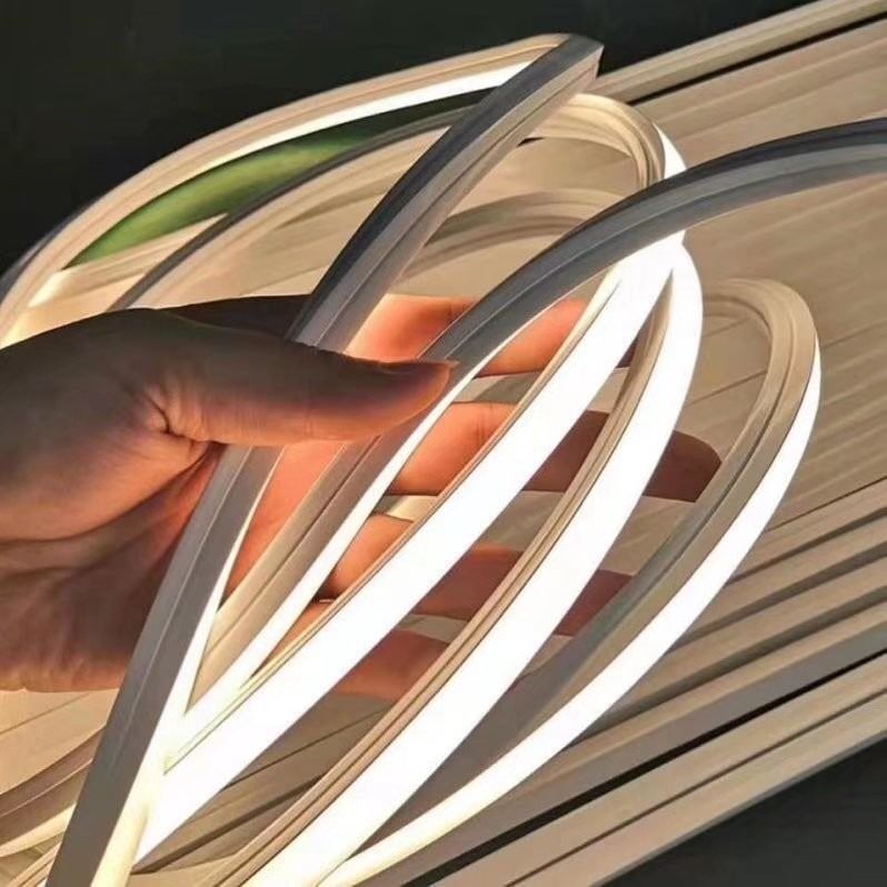 Abkürzung Einheit DCs 12V LED flexible LED Neonlichter des Neondes streifen-Licht-9W 6X12MM reinen Silikon-