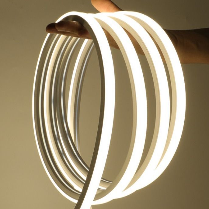 2835 streifen-Licht-flexibler Kieselgel weiches IP67 mit 5050 LED Neonimprägniern für Dekoration