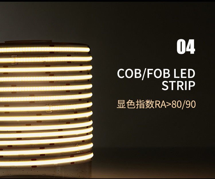 480leds/M LED Streifen PFEILER 12V 4000K 10W Ausgangsdekor mit hoher Dichte