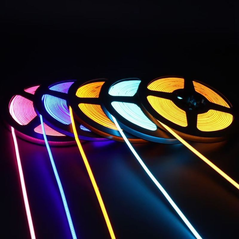 färben flexibles LED DC 24V Licht PFEILER 3000K 16.4Ft Chips der Änderungs-RGBW 840