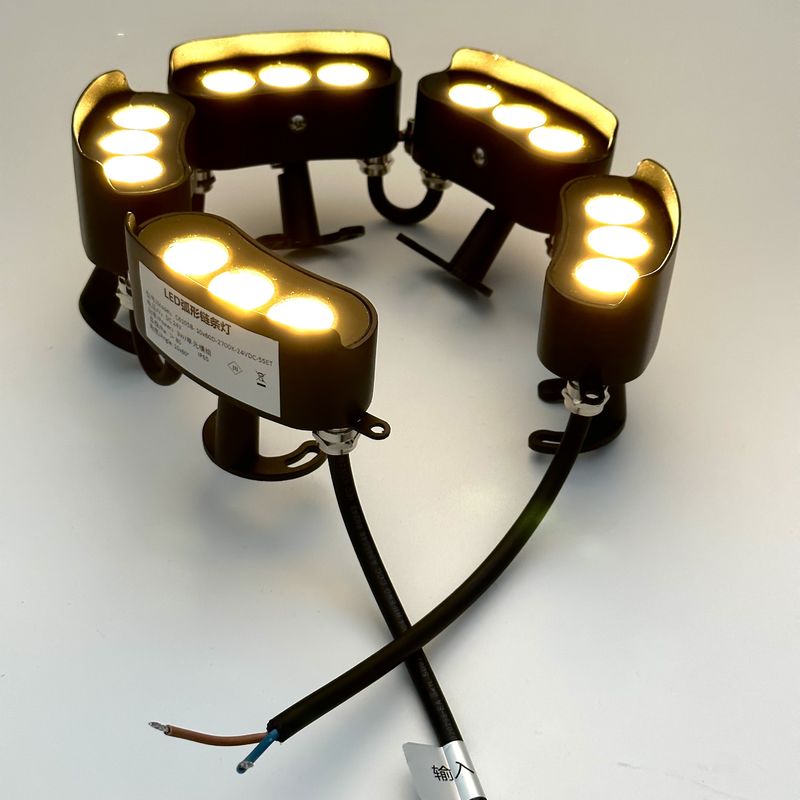 Färben Sie änderndes LED-Wand-Waschmaschinen-Licht verbindbares 24V 3 LED