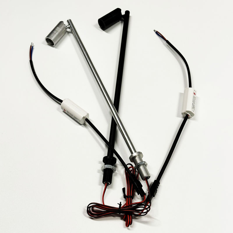 Schmuck-Schaukasten-Anzeigen-Beleuchtung 1W vertikale Pole gerade Pole für Boutiquen-Uhrgläser