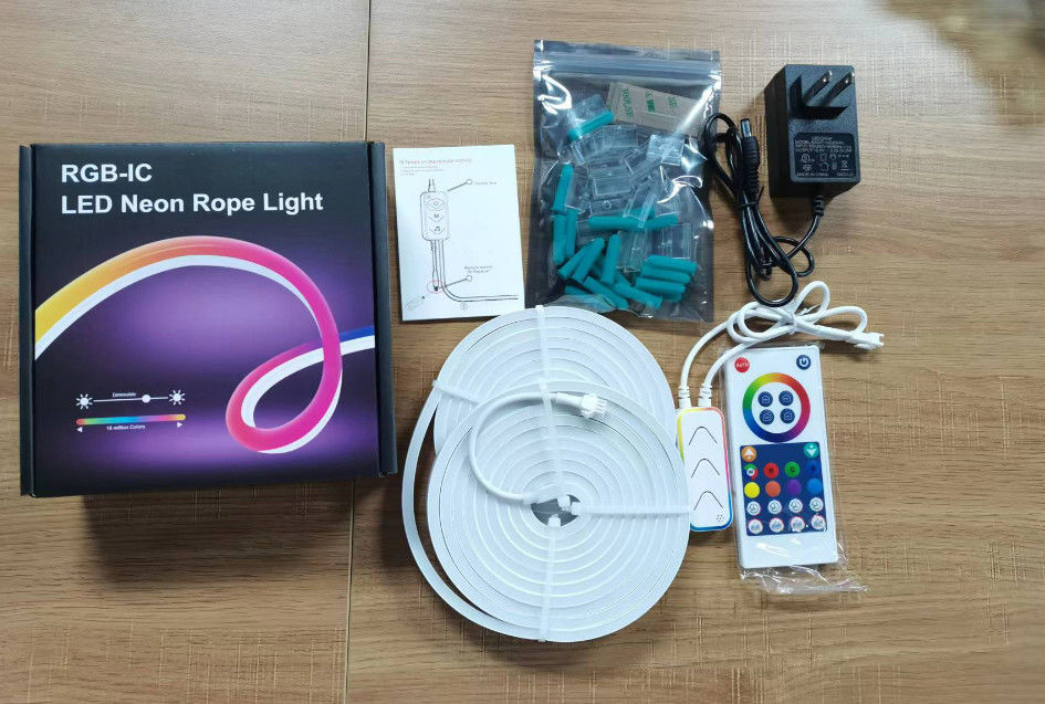 Neonstreifen-Licht des Silikon-110-120V IP20/IP65/IP67/IP68 mit Verbindungsstück-Adapter