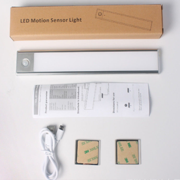 Drahtloses Bewegungs-Sensor-Kabinett-Licht USBs wieder aufladbares flexibles LED unter Gegentoilettenleuchte-Licht