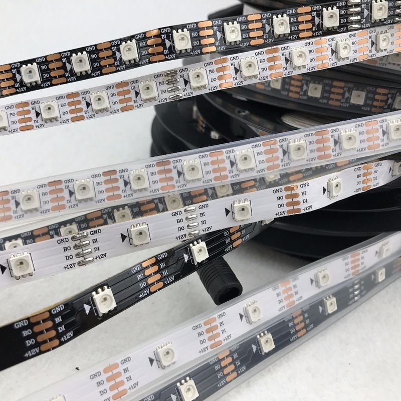 6W 8W 10W 12W 12V flexible LED multi Farben des Streifen-Licht-SMD 5050 RGB 300 LED