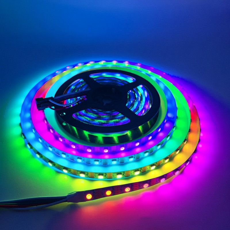 6W 8W 10W 12W 12V flexible LED multi Farben des Streifen-Licht-SMD 5050 RGB 300 LED