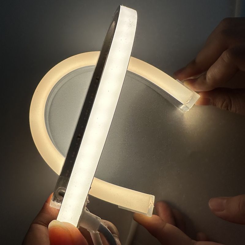 1010 1212 1616 1220 führten helle glühende Silikon-Materialneonleuchtröhre des Öffnungswinkel-120°