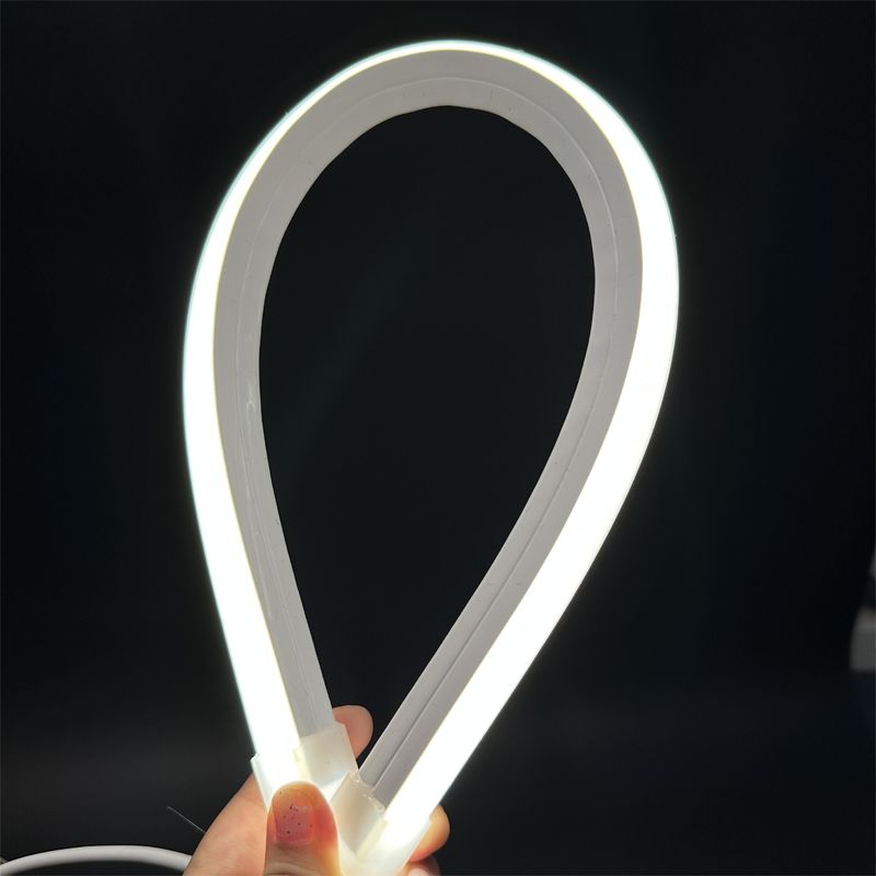 120LEDs/M Silicone Neon Strip Licht CRI>90 2700K - Licht 6000K/RGBW/RGB/DMX512