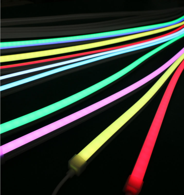 Neon-Licht-Streifen-Anwendungs-Spitzen-/Seiten-Innenc$verbiegen 120 Grad-LED im Freien